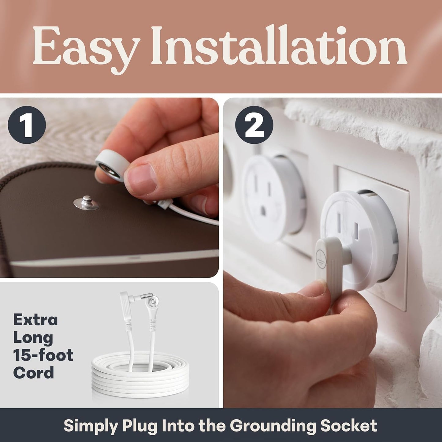 GAYA™ Grounding Cord - 15ft