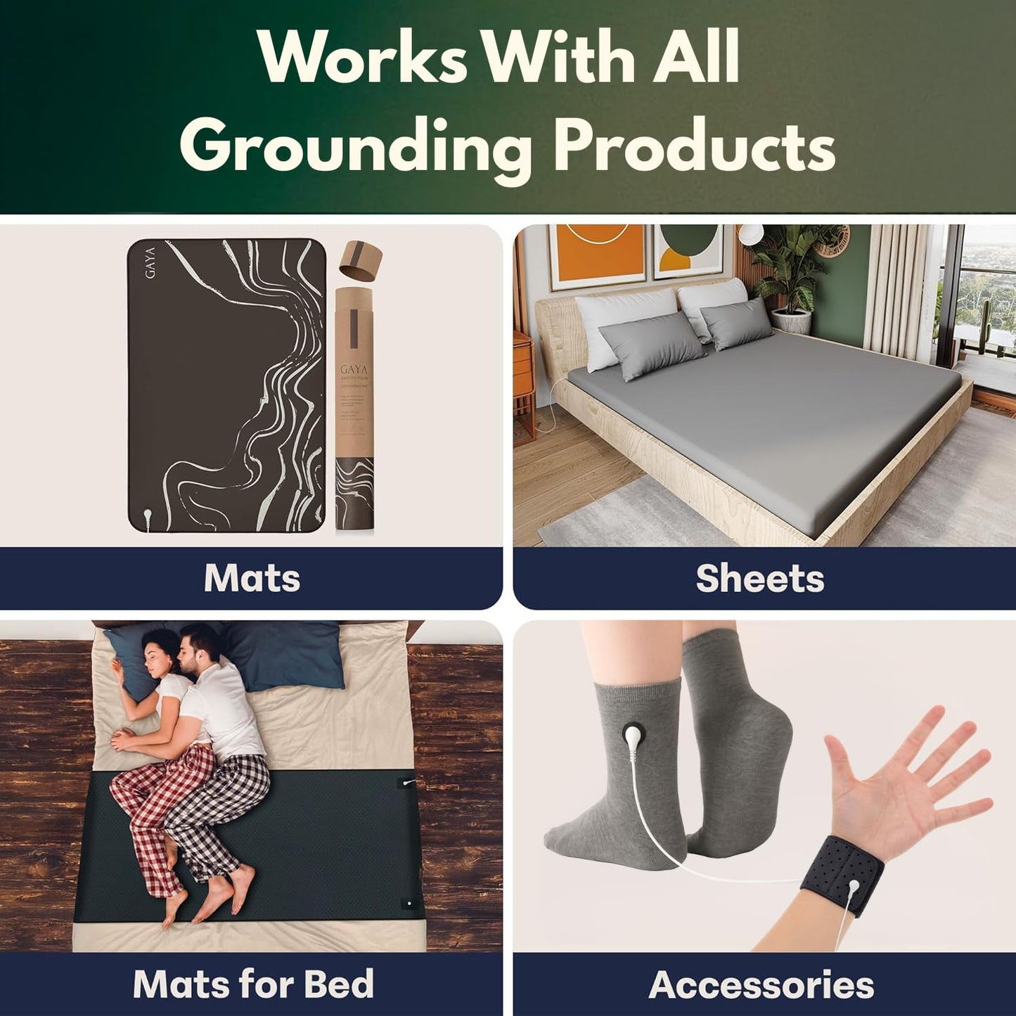 GAYA™ Grounding Cord - 15ft