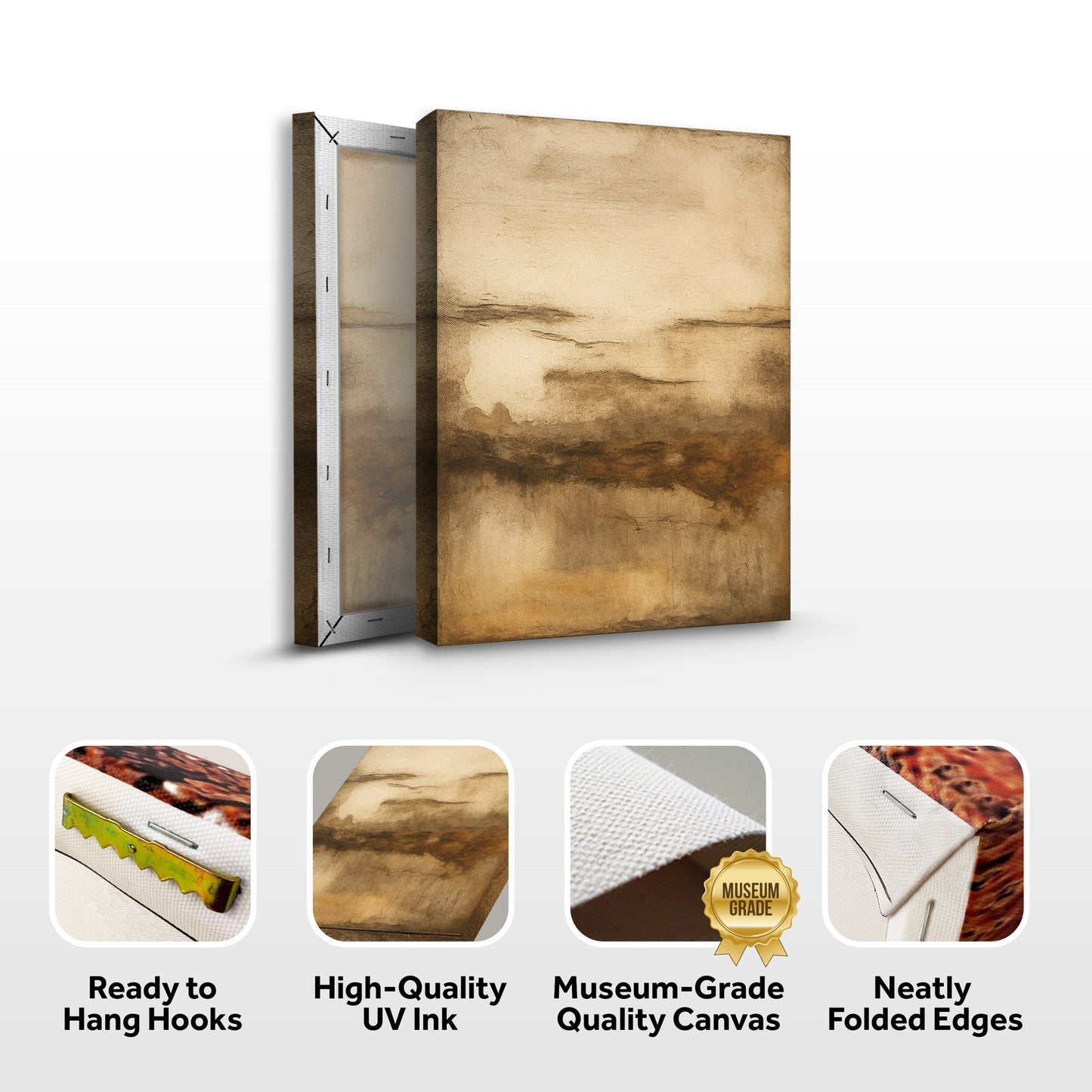 Neutral Abstract Wall Art