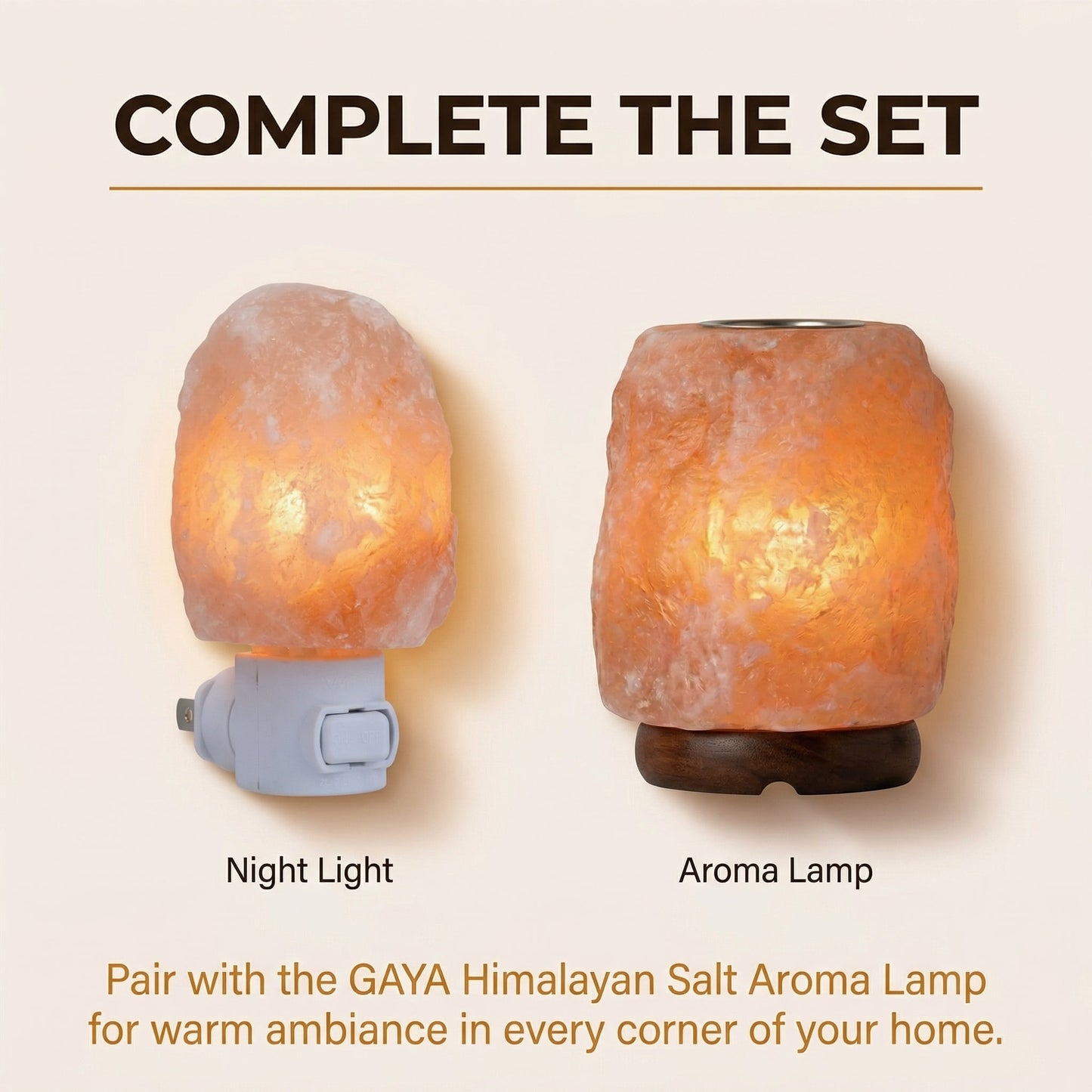 GAYA™ Himalayan Salt Night Light