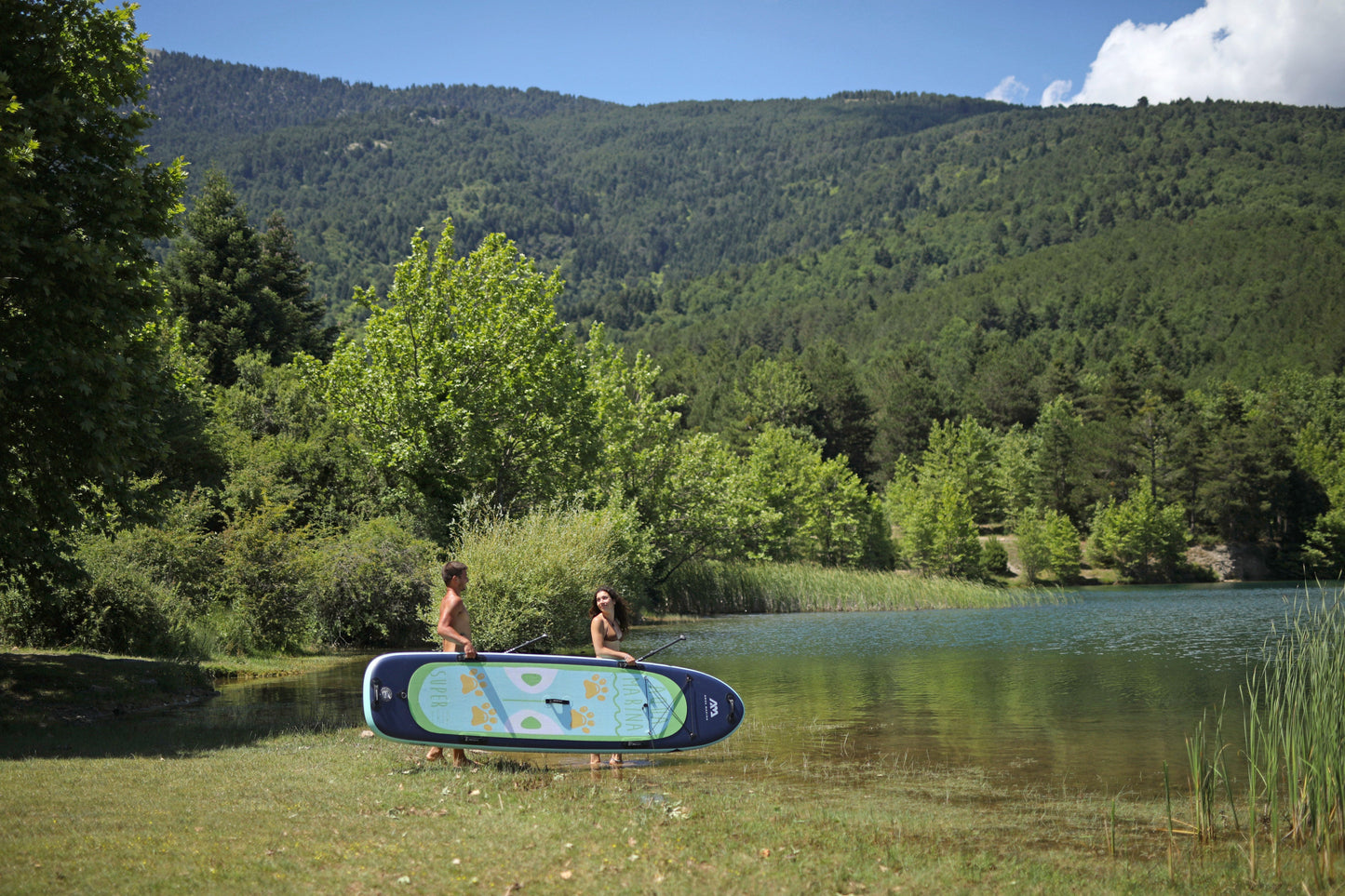 Aqua Marina SUPER TRIP 12'2" Inflatable Paddle Board Multi-person SUP
