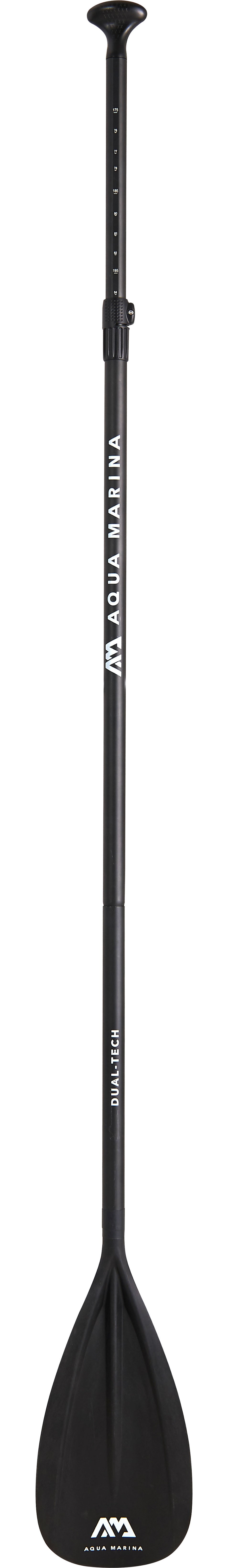 Aqua Marina DUAL-TECH 2-in-I Aluminum iSUP & Kayak Paddle (3-4 sections)