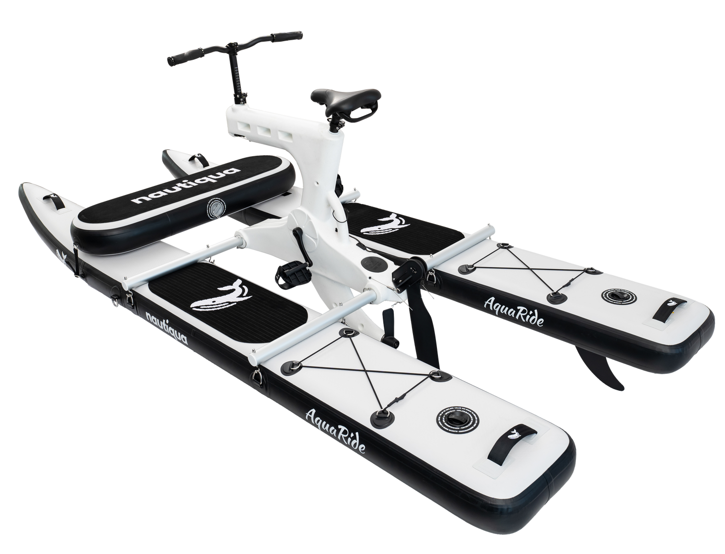 Nautiqua | BORACAY | Premium Catamaran Style Water Bike with Front Pad | 1 Person
