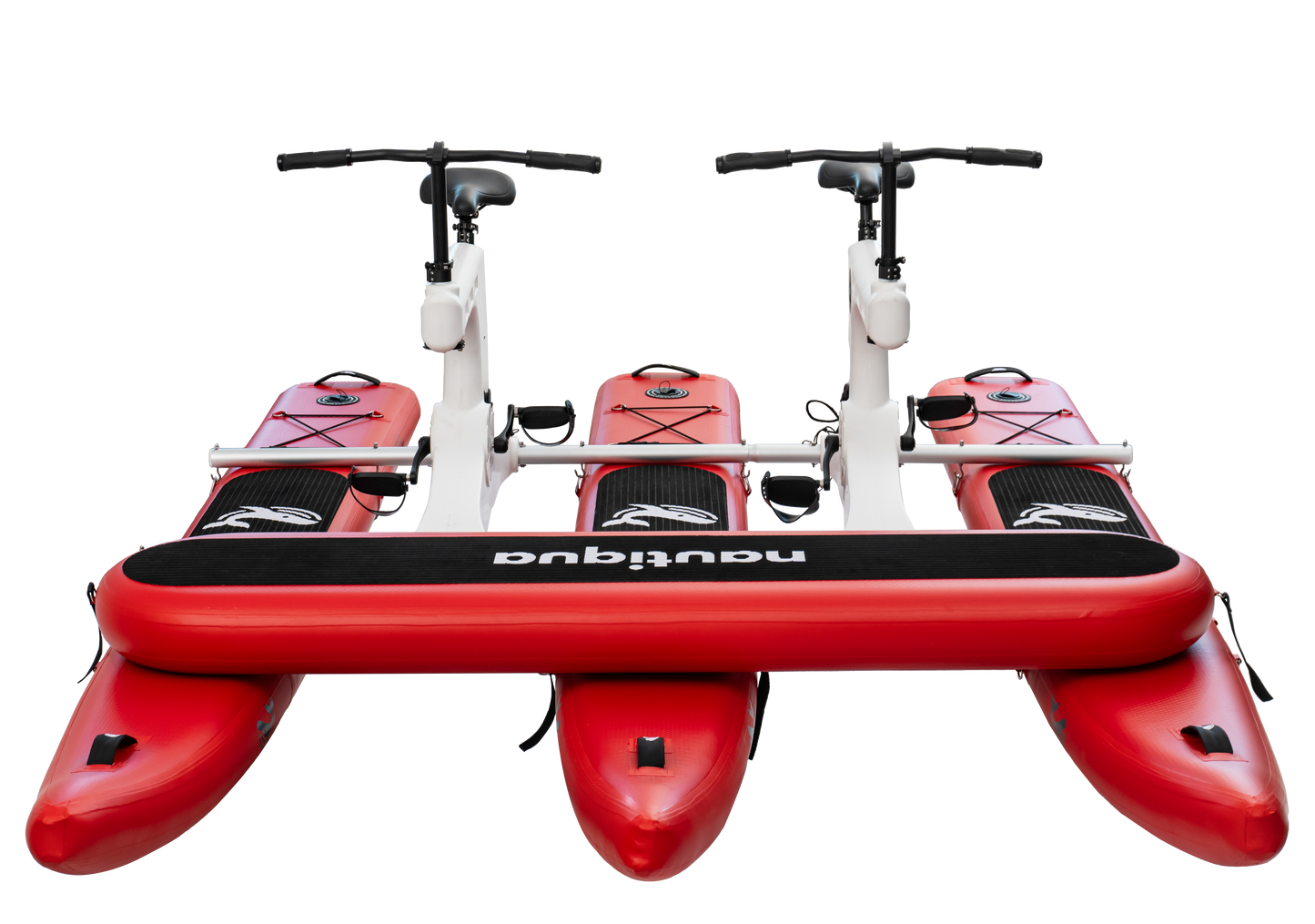 Nautiqua | BORACAY | Premium Catamaran Style Water Bike with Front Pad | 2 Person