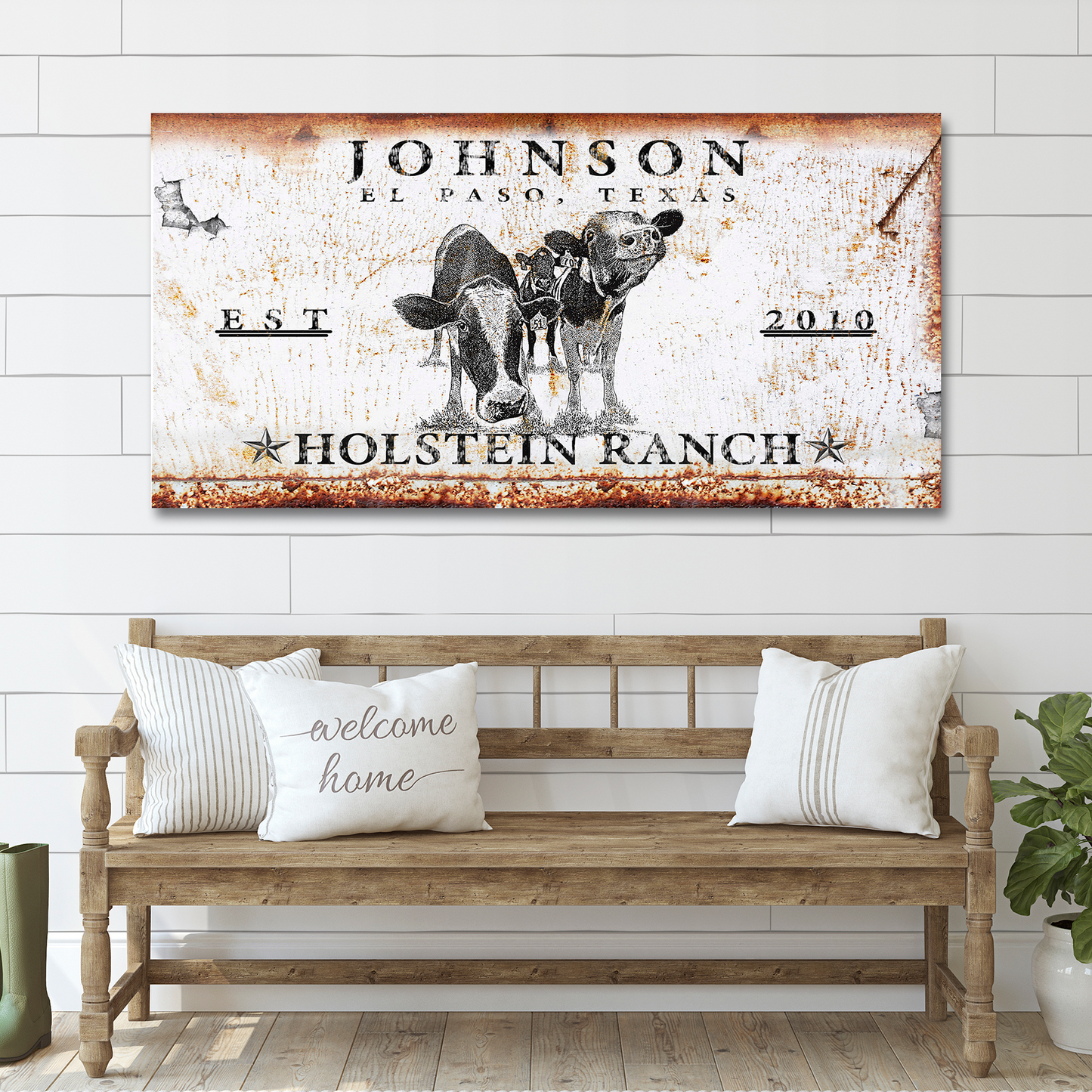 Holstein Ranch Sign