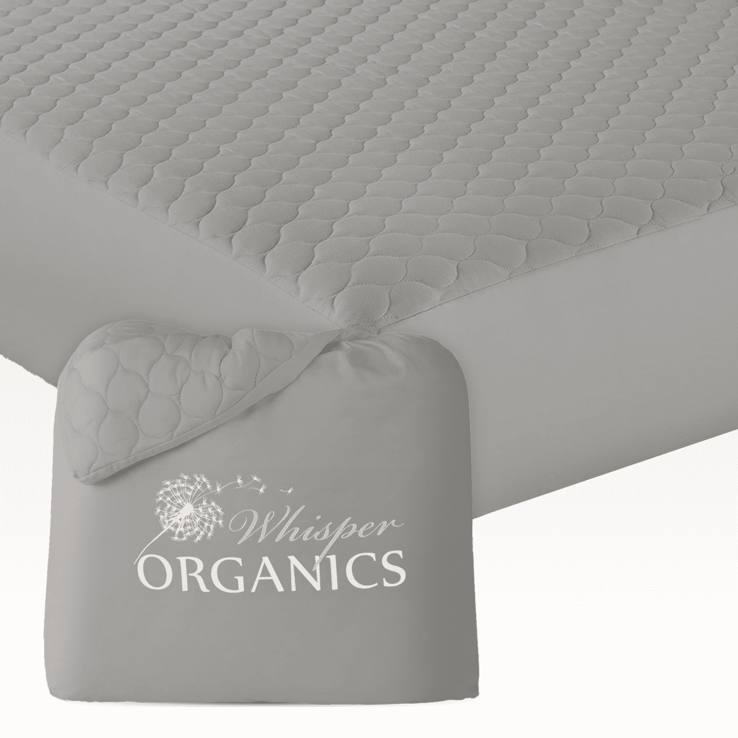 Organic Cotton Quilted Mattress Pad Protector